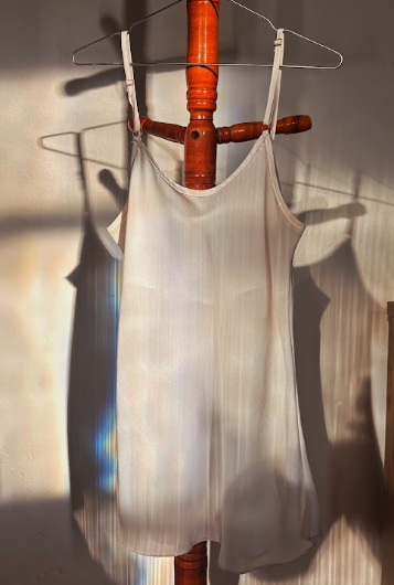 Blusa comum alça — Branca