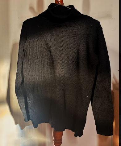 Blusa de lã cacharrel — Preto